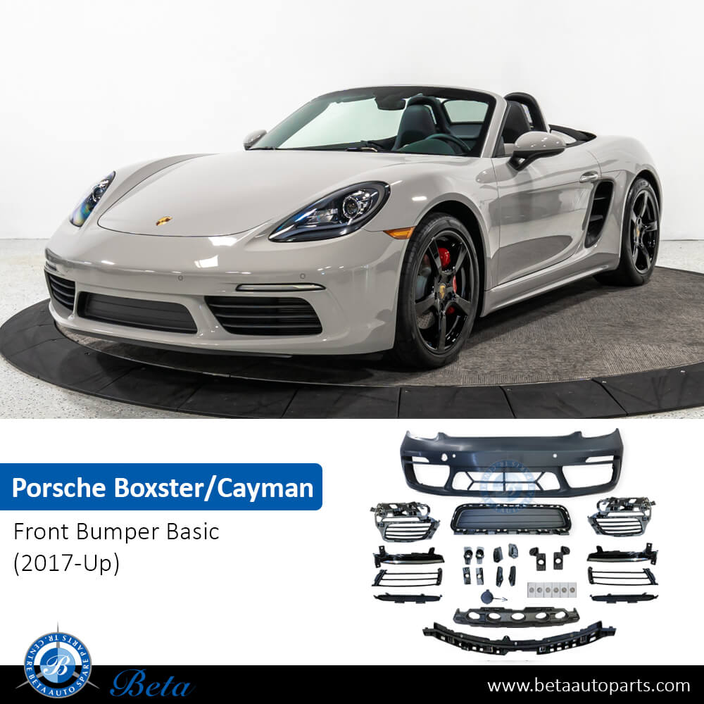 Porsche Boxster / Cayman Front Bumper Basic Complete after fixing Porsche Boxster / Cayman Front Bumper Basic Complete after fixing
